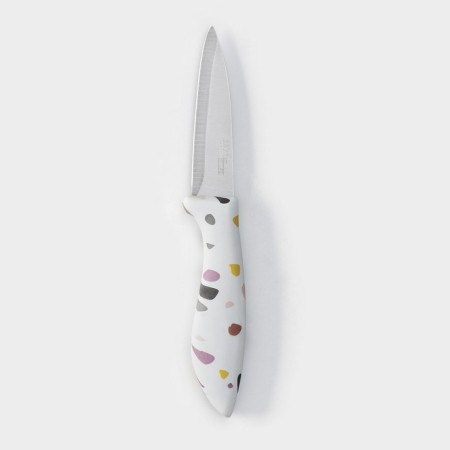 Knife for vegetables of the kitchen shade Sparkle, blade 9 cm, white color-2