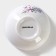 Lavenda, 220 ml, d = 11 cm, white color.