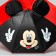 Children's umbrella with ears "Hello", Mickey Mouse Ø 70 cm