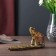 Polystone souvenir with a stand under the incense "Elephant on the sheet" 9x17x5 cm