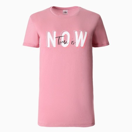 T -shirt female, pink color, size 44-7