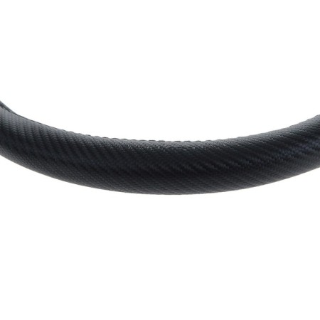 Braid to the steering wheel Torso, under carbon, size 38 cm, black-1