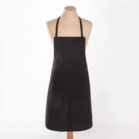 Apron Dilyana "Classic", central black, 80*60 cm, 100% p/e-4
