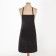 Apron Dilyana "Classic", central black, 80*60 cm, 100% p/e