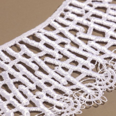 Gypury collar, 21 × 6 cm, white color-4