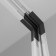 Connector Corner internal Exign built under a 12.5 mm GCL, black