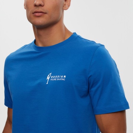 President T -shirt Sports. Figure skating, size, xl, blue color-5