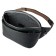 Waist bag, 2 departments, adjustable belt, green color