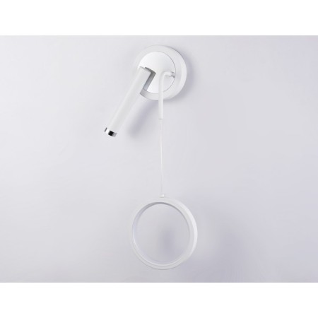 LED LED wall -mounted Ambrella Light, Linetech, FL51651, LED, 10 W, 750LUM, 4200K, white color, chrome-3