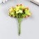 Flowers for decorating "Jasminovid oxen" 1 bouquet = 10 colors yellow 9.5 cm