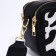 Bag Cross-Bodi with a zipper, black/white color