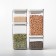 Rectangular container Brabantia Tasty Colours, light gray color, 2.5 liters