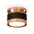 Black sand/pink gold