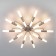 Smart ceiling lamp Bastone, 3W, G4, 70x70x8.8 cm