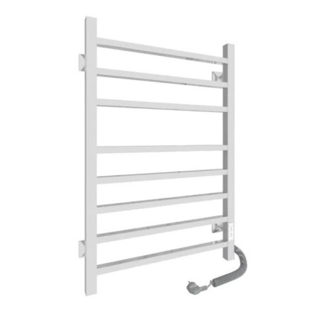 The electric heated towel -sprayer "Sanprise" Quadro P8, 500x800 mm, left/right, chrome-11