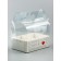 Box with PVC for flowers and desserts 26 x 18 x 30 cm, love