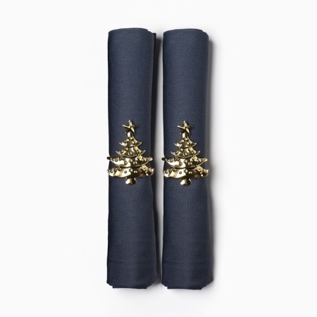 A set of napkins with a decorative. Rings Ethel Fabulous Christmas tree 40x40 cm - 2 pcs, 100% hl.-2