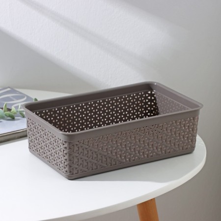 Universal basket Wenge, 2.25 l, 25.7 × 15.8 × 8 cm, color gray color-4