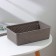 Universal basket Wenge, 2.25 l, 25.7 × 15.8 × 8 cm, color gray color