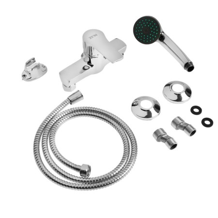 Soul mixer Zein Z2748, 35 mm cartridge, with a shower, chrome-8