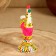 Filimonovskaya toy "Chicken", 10 x 13 cm