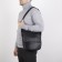 Male bag, "saxi", black color