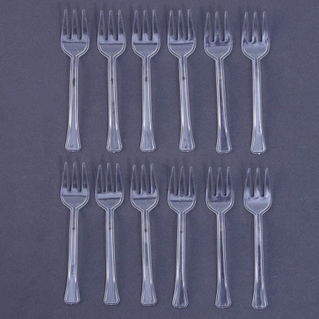 Plugs are plastic, in a set 12 pieces, the color is transparent