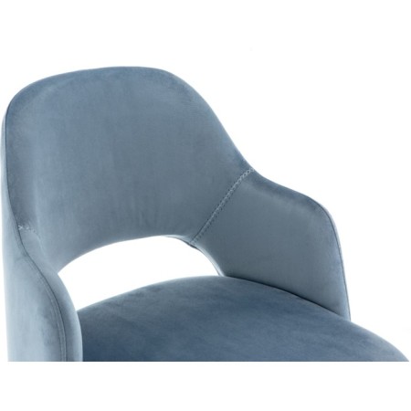 STILL WITH A CREARCASAS Konor Metal/Fabric, Black/Blue 51x51x79 cm-7