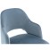 STILL WITH A CREARCASAS Konor Metal/Fabric, Black/Blue 51x51x79 cm
