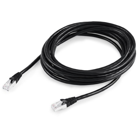 Buro Stp Patch Cord 4 pairs CAT7 CCA Molded 5M Black RJ-45 (M) -RJ-45 (M)-3