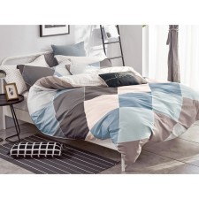 Bed linen 2 joint venture satin de luxe, size 230x240 cm, 180x210 cm, 50x70 cm - 2 pcs