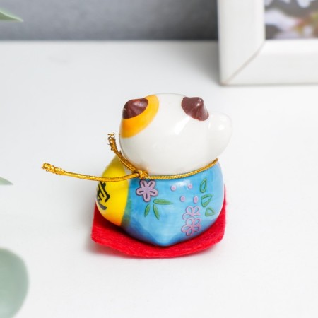 Souvenir Ceramics "Mani-Neko with accessories" 4.5x3.8x4.6 cm set 5 pcs-3