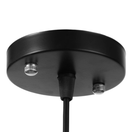 Lamp Bayerlux "Weaving" 1x40W E27 Black 19x19x120 cm.-3