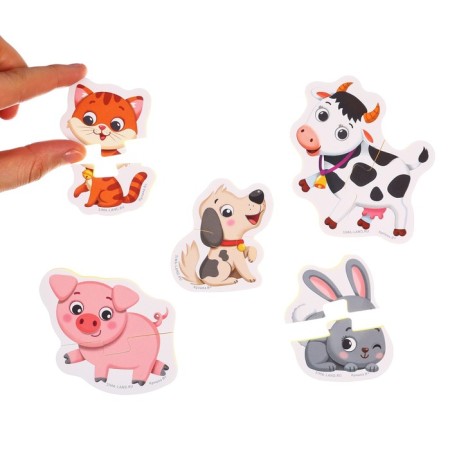 Maxi - puzzles for the bath "Pets", Baby Me-3