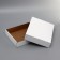 Box the team, without printing, lid is "white" without a window 29 x 23.5 x 6 cm