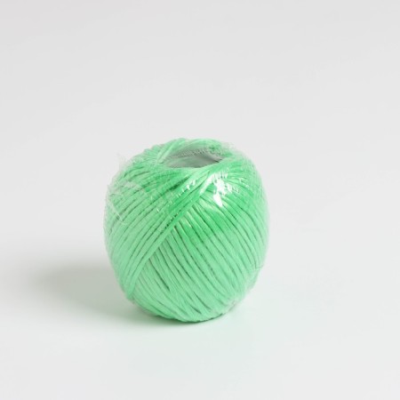 Polypropylene twine, d = 1.5 mm, length 60 m, 40 kgf, green color-2