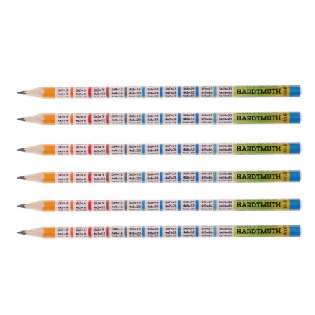 Chernographic pencil Koh-I-Noor 1291 "Multiplication table", HB, without eraser-2