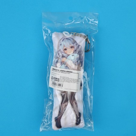 Dakimakura keys "Girl and Kit" 18+ 15 x 5 cm-5