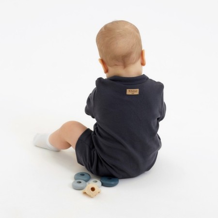 Sandwheel-Polo Children's minku, graphite color, height 86-92 cm-4