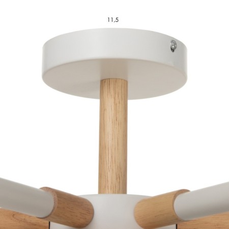 Vudi chandelier 6he27 40w is white 72x72x32 cm Bayerlux-5