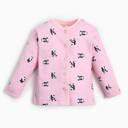 Boker for girls, pink/panda, height 68-74 cm