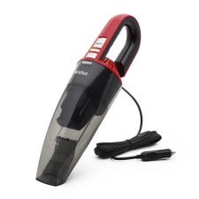 Vacuum cleaner KitFort KT-537-2, manual, 75 watts, 3 nozzles, cord 4.5 m, black-red