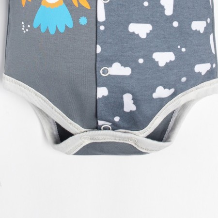 Body baby, gray/owl color, height 62 cm-2