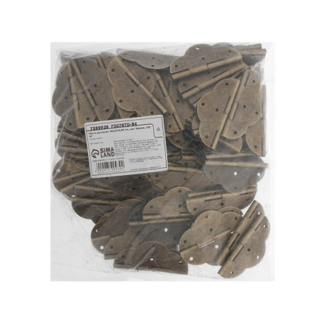 Iron loop, 69x53x0.55 mm, bronze color, 100 pcs-2