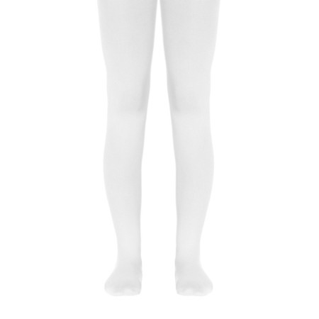 Pantyhose children from microfiber CONTE Elegant only 40, height 146-152 cm, Bianco color-1