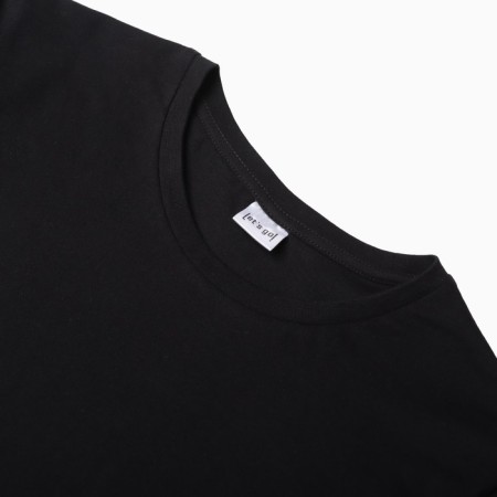 T -shirt female, black color, size 48-5