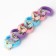 Hair elastic bands "cat" 6 pcs, 3.5 x 3.5 x 1 cm