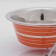 A set of 2 colored bowls on a stand, 2 x 350 ml
