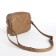 Women's bag over the shoulder Textura, small size, beige color