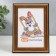 Photo frame plastic 10x15 cm 280 bronze